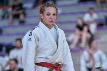 Chloe PECHE, judokate (-57 kg) licenciée au DOJO DU PAYS ROCHOIS