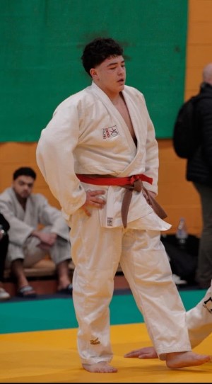 Nizar ATTALLAOUI, judoka (+100 kg) licencié au JC OMNISPORTS DE ROUBAIX