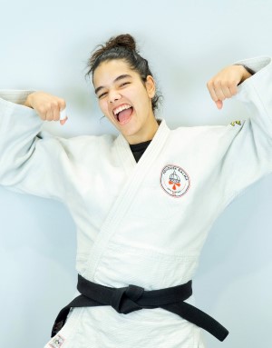 Amel El Houda CHOUGUI, judokate (-78 kg) licenciée à TOULOUSE BALMA ARTS MARTIAUX