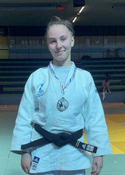 Jade ZENGAL, judokate (-63 kg) licenciée à l’A.L.V. PARILLY JUDO