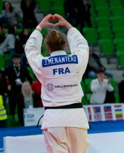 Jeanne MENANTEAU, judokate (-78 kg) licenciée à J C YONNAIS