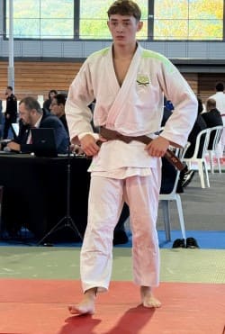 Lorenzo FONCK, judoka (-73 kg) licencié à J C PLAISIROIS