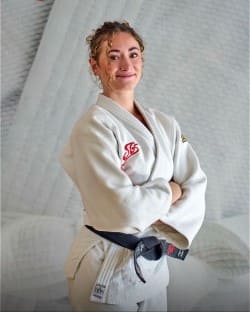 Alice CARILLON, judokate (-63 kg) licenciée à STE GENEVIEVE SPORTS