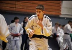 Luka JOVANOVIC, judoka (-55 kg) licencié à MONTPELLIER JUDO OLYMPIC