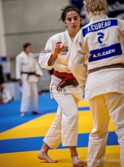 Mayline JASSON, judokate (-63 kg) licenciée à l’EURE JUDO