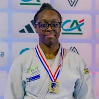 Abigael DEMBE, judokate (-70 kg) licenciée à l’ETOILE SP DE BLANC MESNIL JUDO
