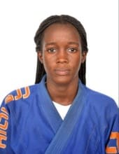 Emilie LUKIESA NTIMA, judokate (-57 kg) licenciée au OLYMPIQUE C TROYES
