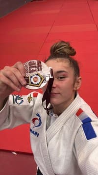 Lea METROT, judokate (-52 kg) licenciée à NICE JUDO