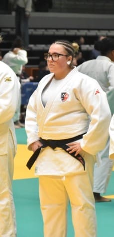 Maya LE DU, judokate (+78 kg) licenciée à JUDO CLUB ORTHEZIEN